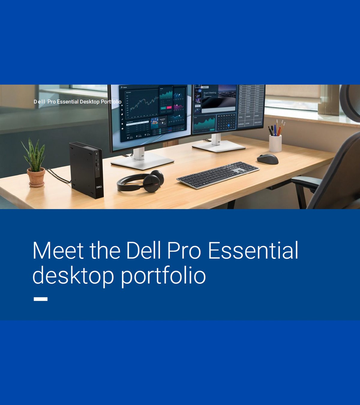 Dell Pro Essential desktop portfolio