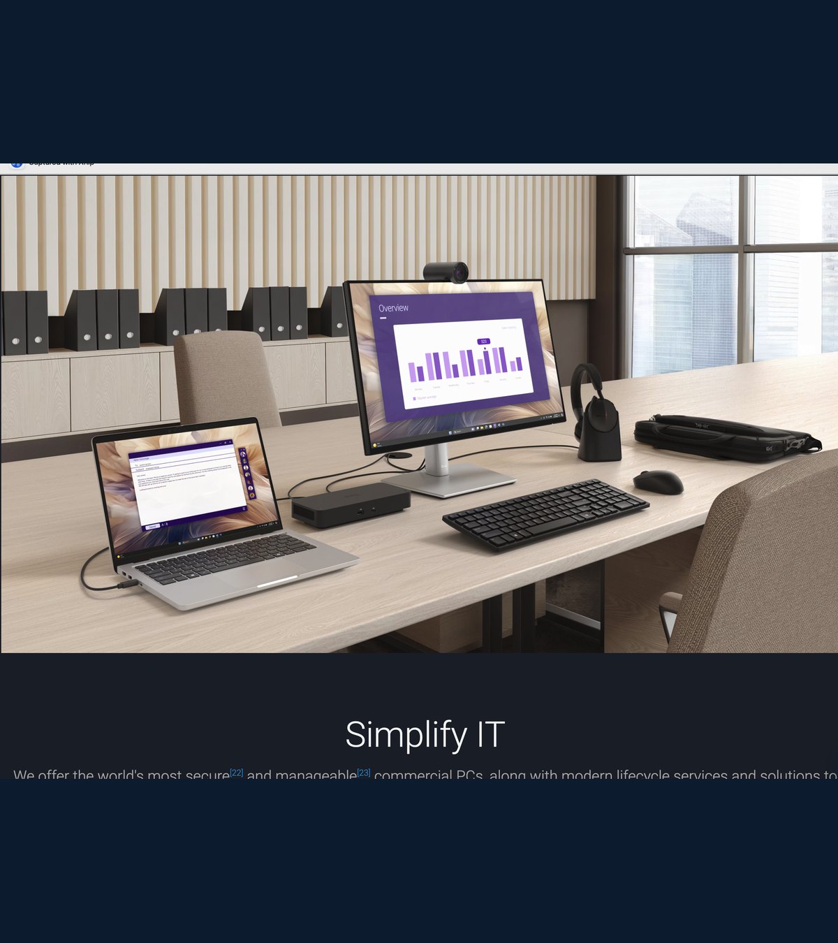 Dell commercial PCs and lifecycle services